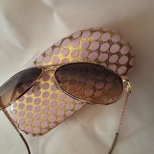 Jessica Simpson sunglasses and holder